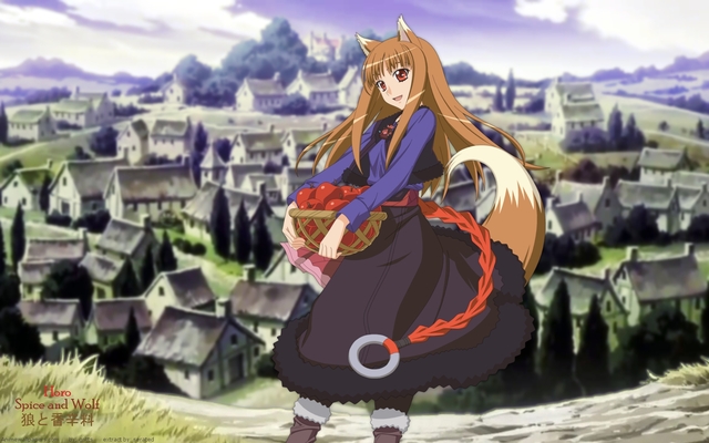Spice and Wolf Anime Wallpaper #1