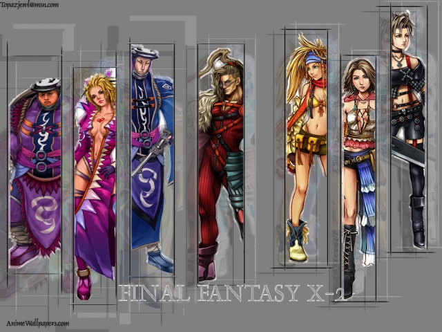 Final Fantasy X2 Anime Wallpaper #5