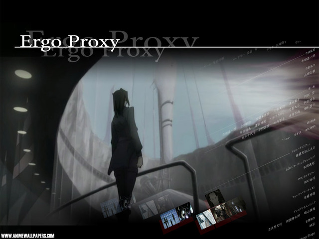 Download Protagonists Of Anime Series, Ergo Proxy Wallpaper