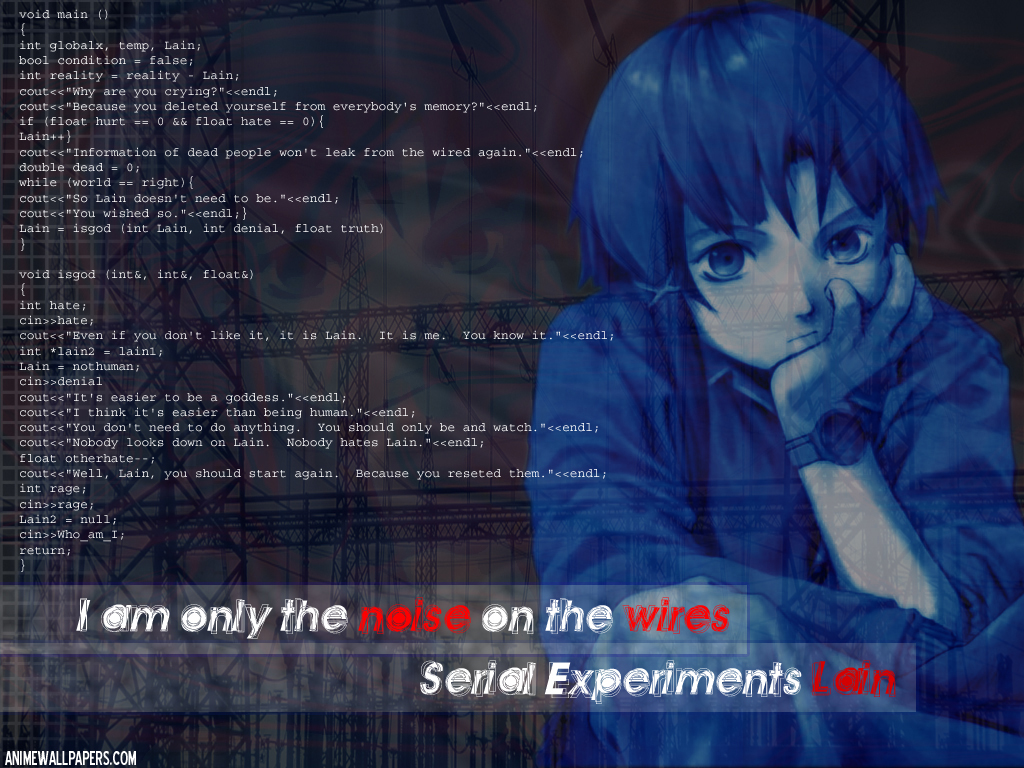 Serial Experiments Lain Anime Wallpaper # 43