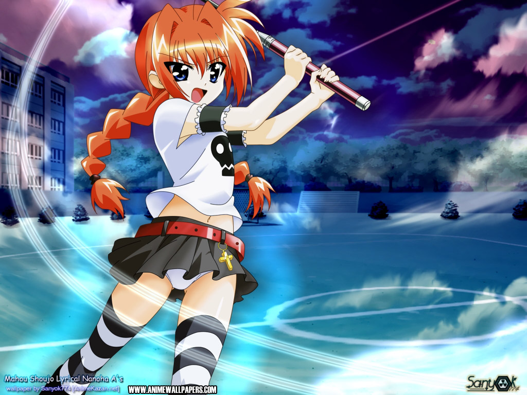 Mahou Shoujo Lyrical Nanoha Anime Wallpaper # 2