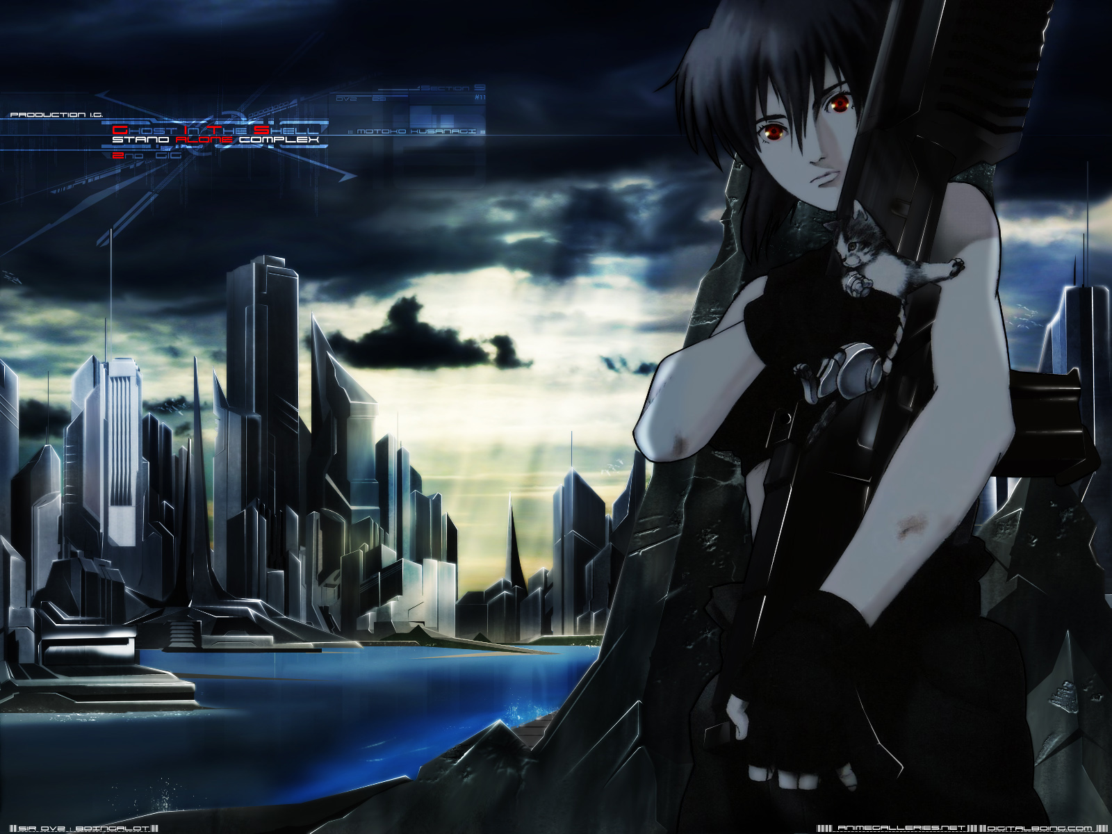 Ghost in the Shell: SAC Anime Wallpaper # 16