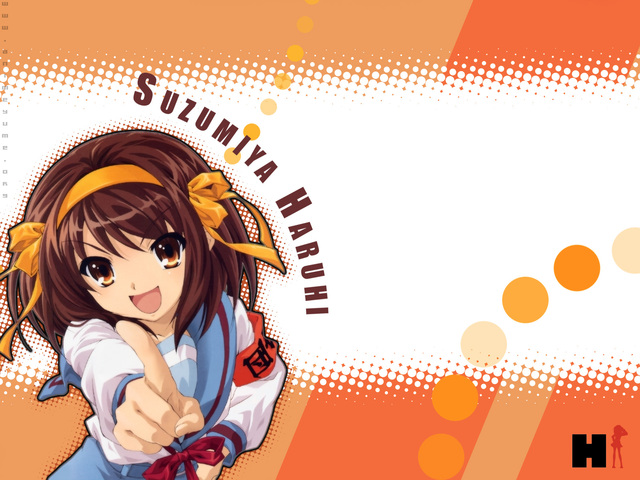 The Melancholy of Haruhi Suzumiya Anime Wallpaper # 17