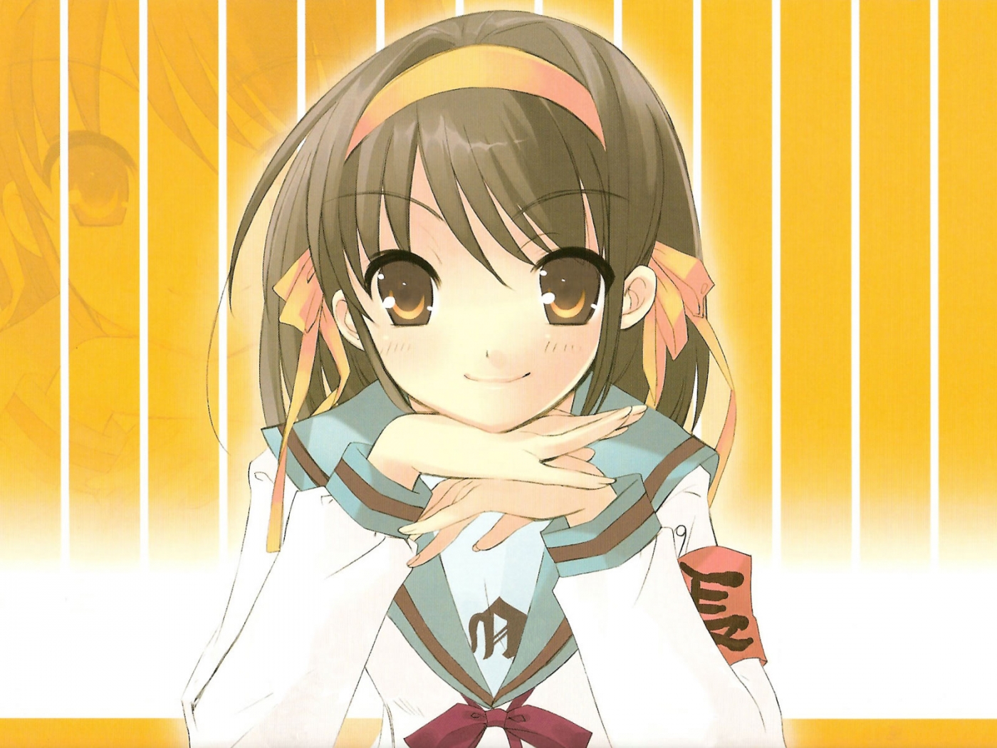 The Melancholy of Haruhi Suzumiya Anime Wallpaper # 18