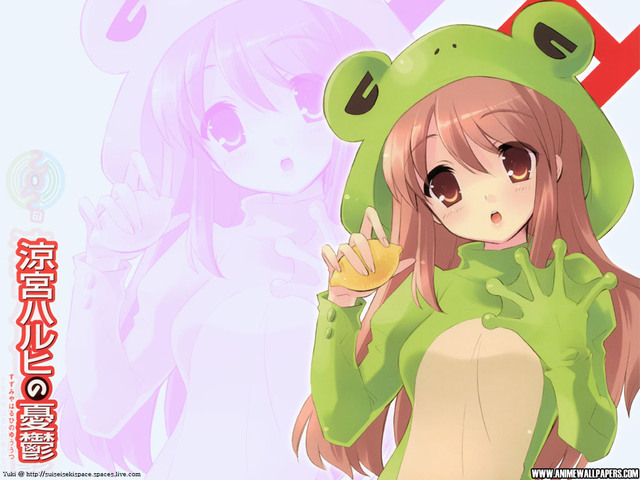 The Melancholy of Haruhi Suzumiya Anime Wallpaper # 26