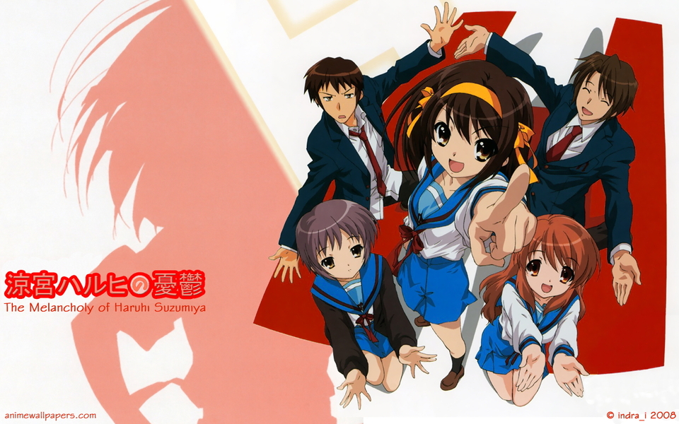 The Melancholy of Haruhi Suzumiya Anime Wallpaper # 32